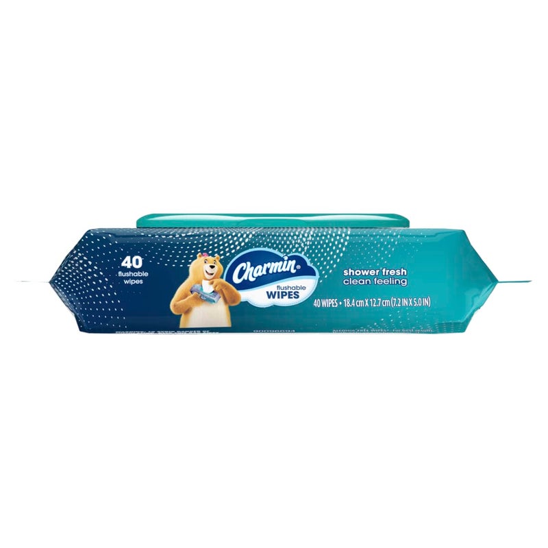 Charmin Freshmates Flushable Wipes (Pack of 3) 80ct - Image 3